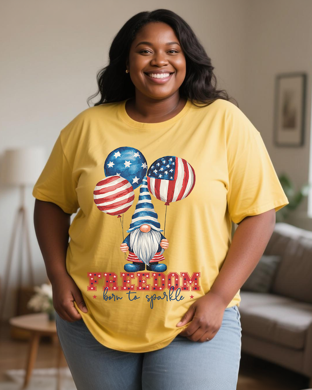 The Fourth of July Women's Plus Size T-shirts