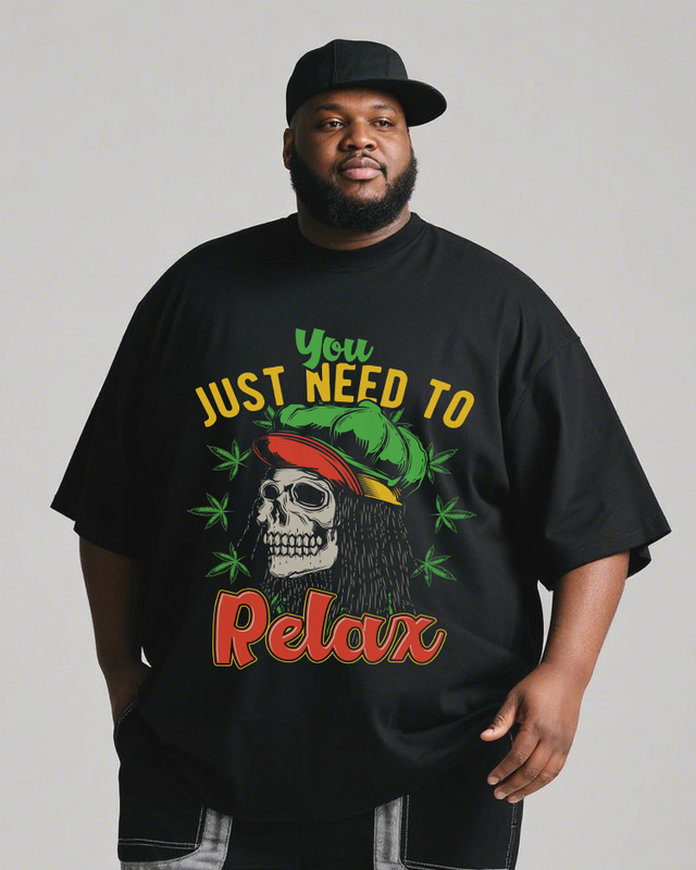 cannabis Men's Plus Size Short Sleeve T-Shirt
