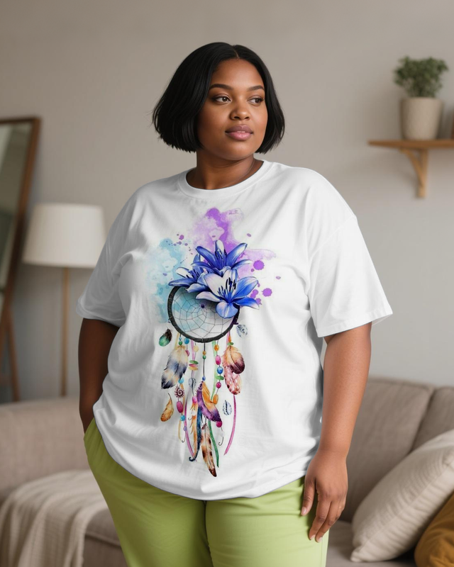 black girl Women's Plus Size T-shirts