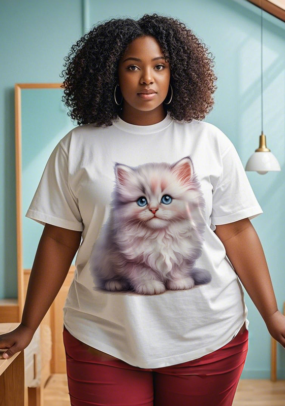 Adorable pets Women's Plus Size T-shirts