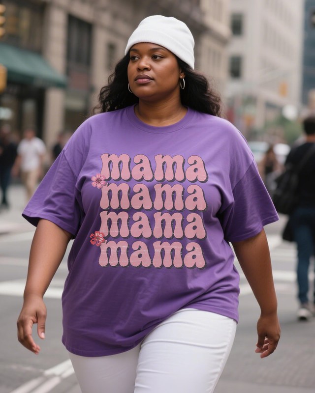 Mother's Day Women's Plus Size T-shirts