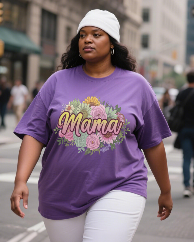 Mother's Day Women's Plus Size T-shirts