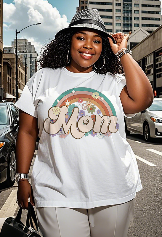Mother's Day Women's Plus Size T-shirts