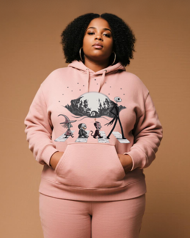Women's Plus Size Long Sleeve Hoodie