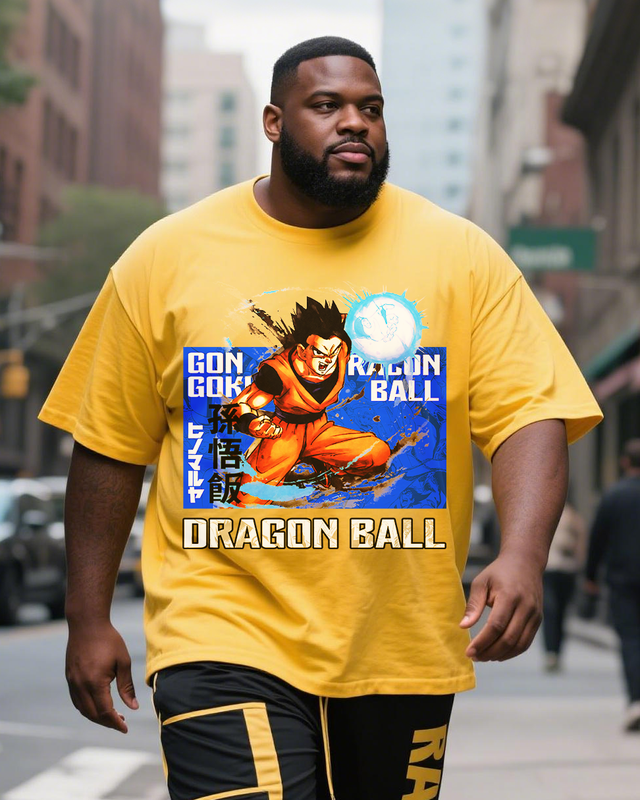 Dragon Ball Plus Size Short Sleeve T-Shirt
