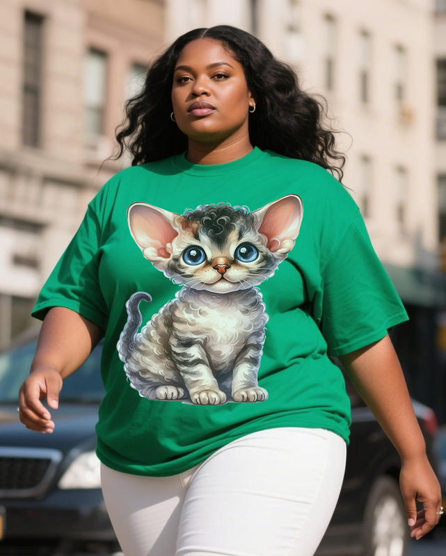 Adorable pets Women's Plus Size T-shirts