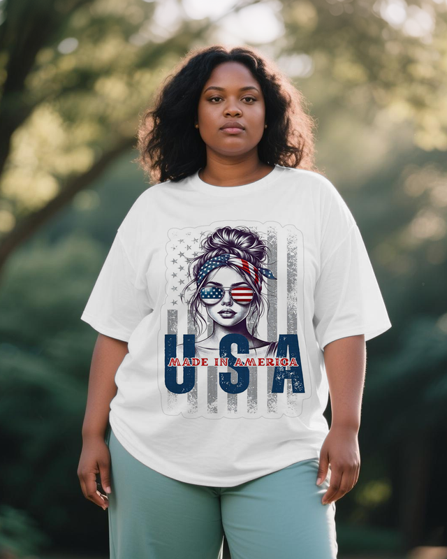 black girl Women's Plus Size T-shirts