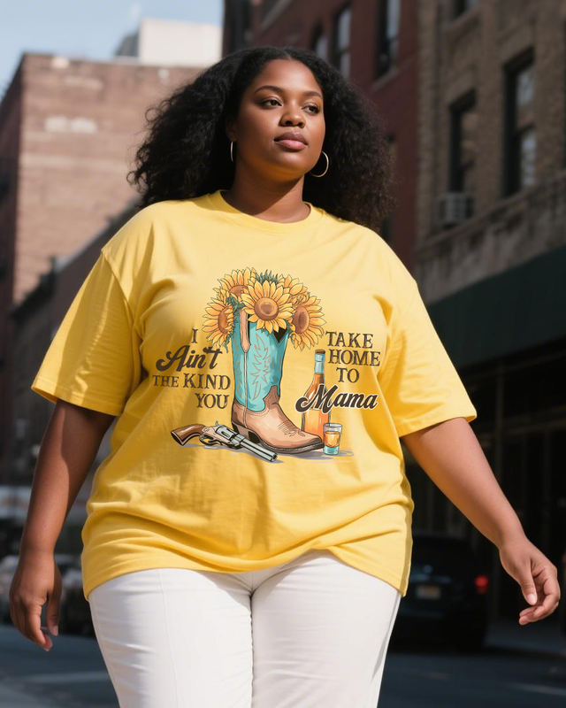 Mother's Day Women's Plus Size T-shirts