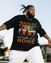 Men's Plus Size Short Sleeve T-Shirt