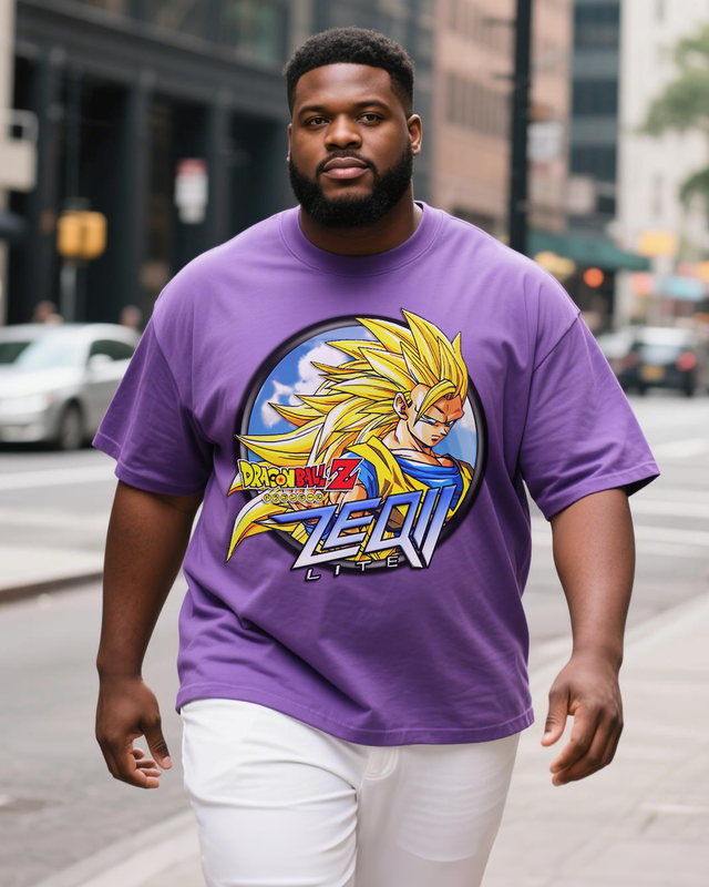 Dragon Ball Plus Size Short Sleeve T-Shirt