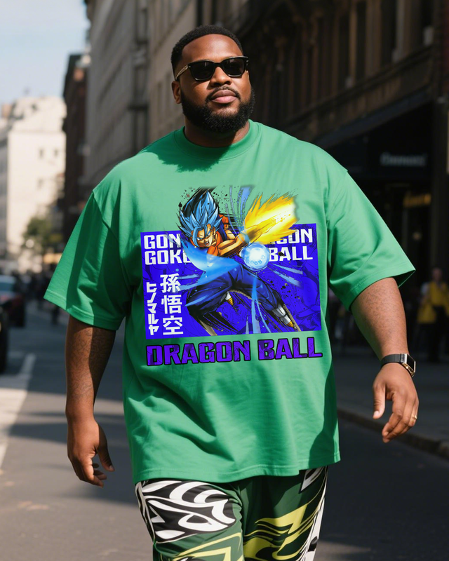 Dragon Ball Plus Size Short Sleeve T-Shirt