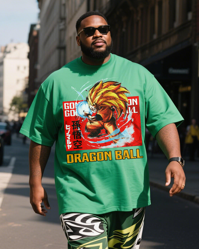 Dragon Ball Plus Size Short Sleeve T-Shirt