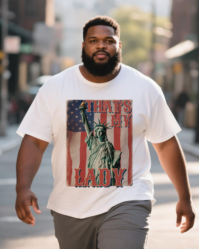 The Fourth of July Plus Size Short Sleeve T-Shirt