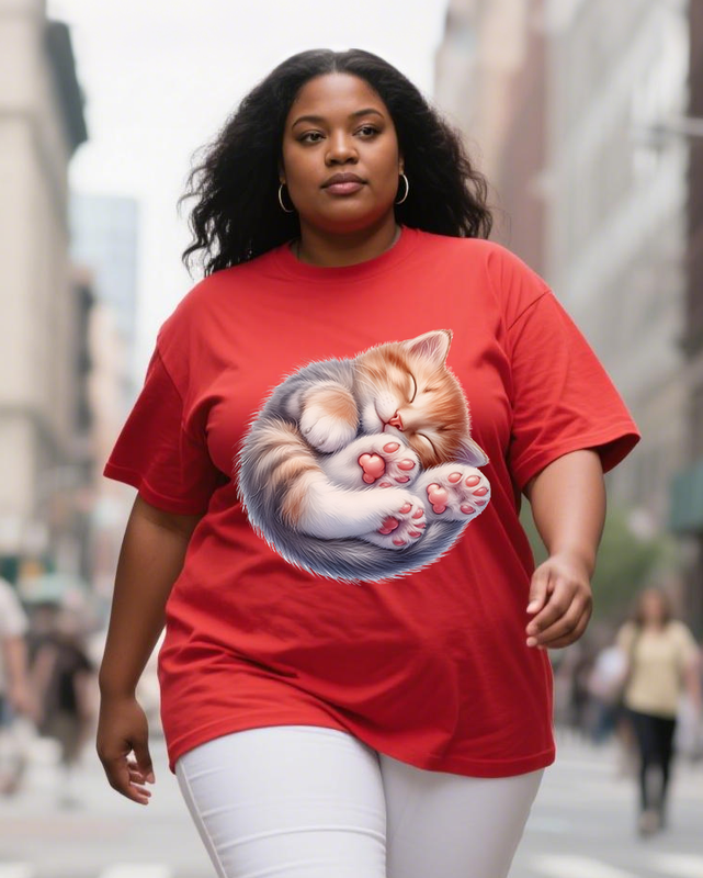 Adorable pets Women's Plus Size T-shirts