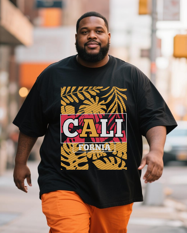 Men's Plus Size Short Sleeve T-Shirt