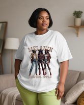 black girl Women's Plus Size T-shirts