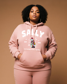 Women's Plus Size  Long Sleeve Hoodie