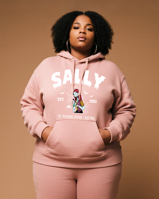 Women's Plus Size  Long Sleeve Hoodie