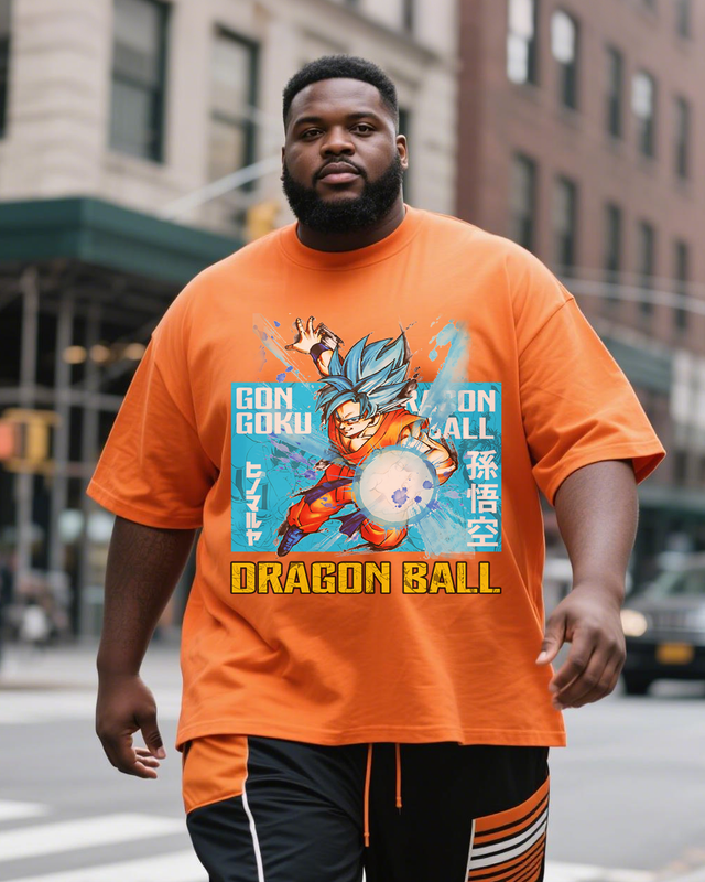 Dragon Ball Plus Size Short Sleeve T-Shirt