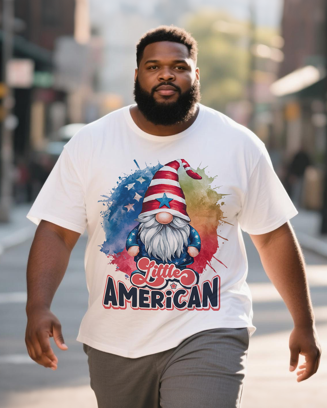 The Fourth of July Plus Size Short Sleeve T-Shirt