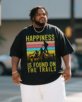 Men's Plus Size Short Sleeve T-Shirt