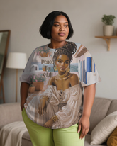 black girl Women's Plus Size T-shirts