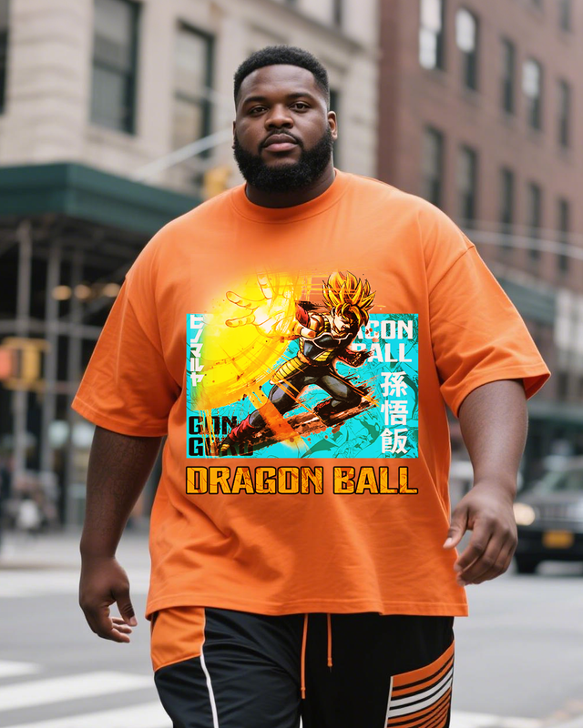 Dragon Ball Plus Size Short Sleeve T-Shirt