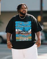 Men's Plus Size Short Sleeve T-Shirt