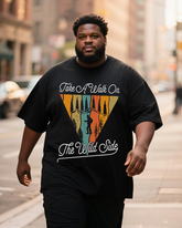 Men's Plus Size Short Sleeve T-Shirt