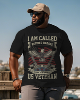War - themed Silhouettes  Men's Plus Size Short Sleeve T-Shirt