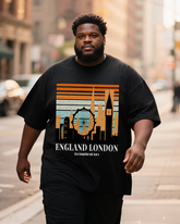 Men's Plus Size Short Sleeve T-Shirt