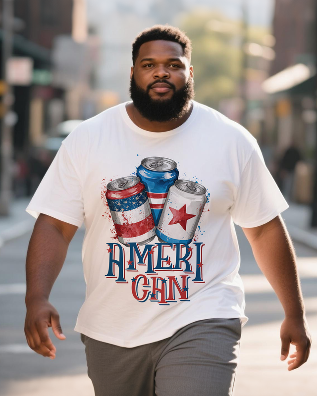 The Fourth of July Plus Size Short Sleeve T-Shirt