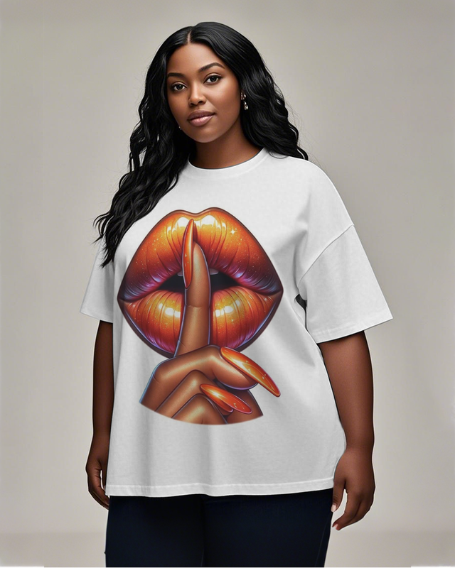 black girl Women's Plus Size T-shirts