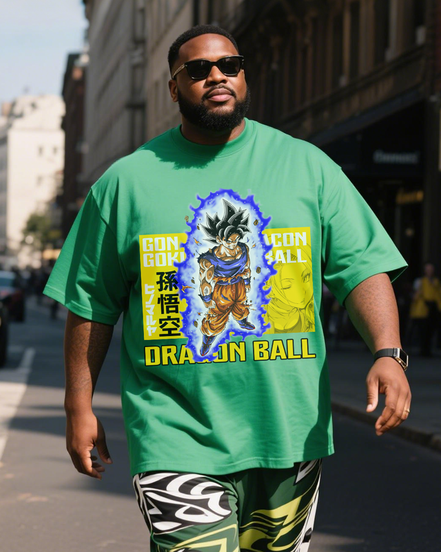 Dragon Ball Plus Size Short Sleeve T-Shirt