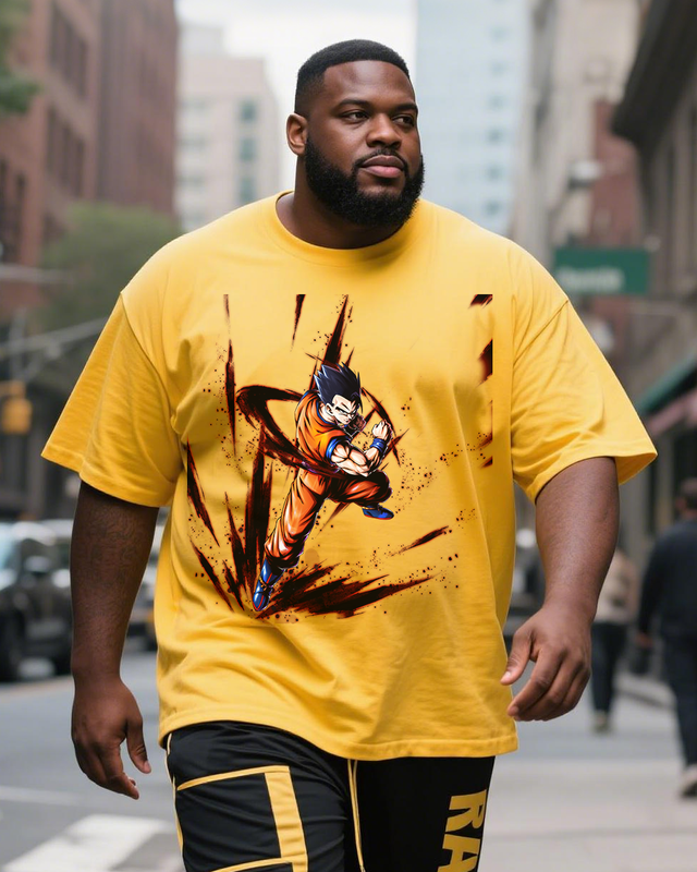 Dragon Ball Plus Size Short Sleeve T-Shirt