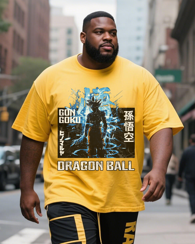 Dragon Ball Plus Size Short Sleeve T-Shirt