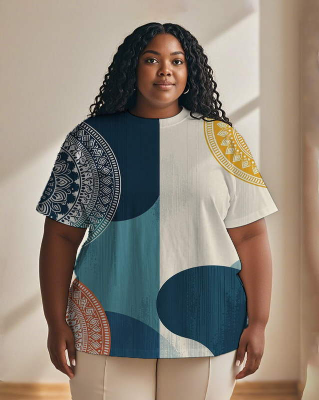 African elements Women's Plus Size T-shirts