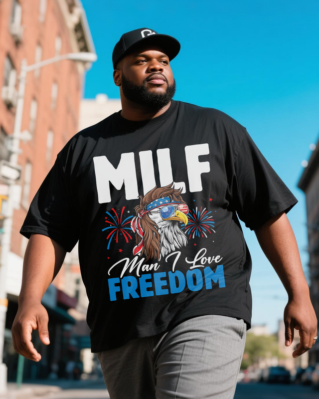 The Fourth of July Plus Size Short Sleeve T-Shirt