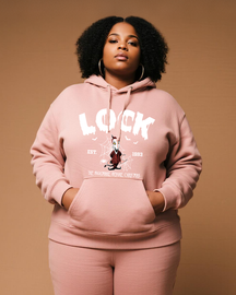 Women's Plus Size  Long Sleeve Hoodie