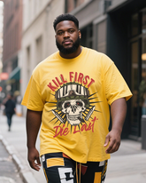 warriors Men's Plus Size Short Sleeve T-Shirt