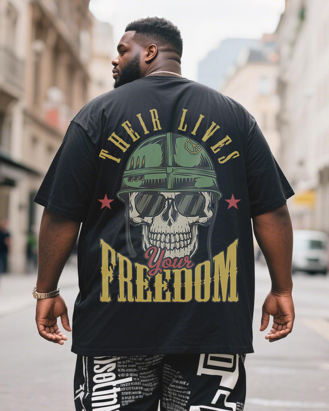 warriors Men's Plus Size Short Sleeve T-Shirt