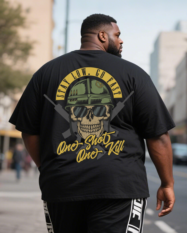 warriors Men's Plus Size Short Sleeve T-Shirt