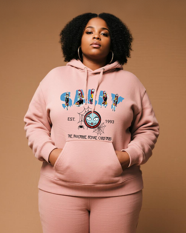 Women's Plus Size  Long Sleeve Hoodie