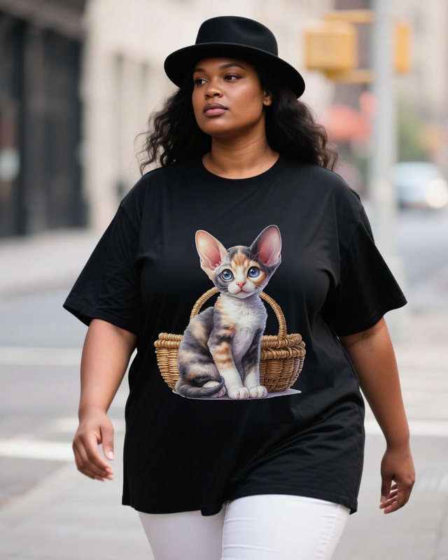 Adorable pets Women's Plus Size T-shirts