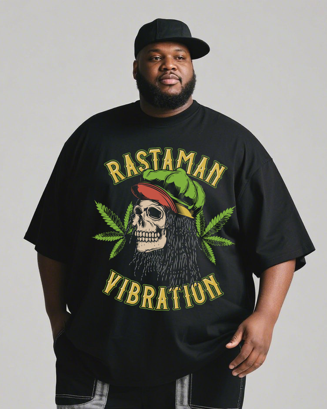 cannabis Men's Plus Size Short Sleeve T-Shirt