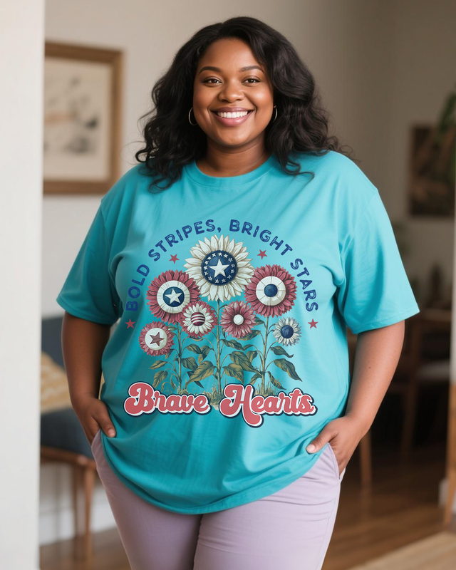 The Fourth of July Women's Plus Size T-shirts