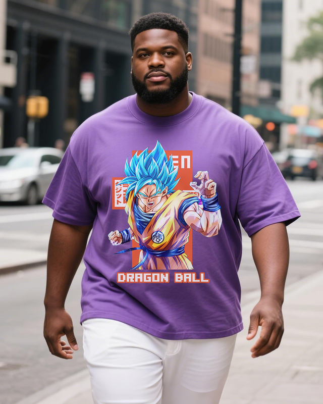 Dragon Ball Plus Size Short Sleeve T-Shirt