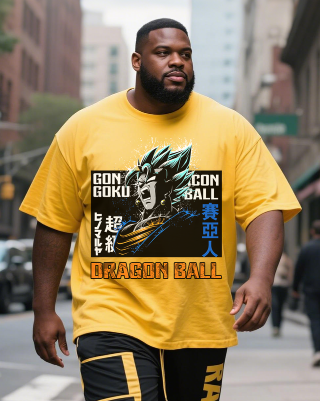 Dragon Ball Plus Size Short Sleeve T-Shirt
