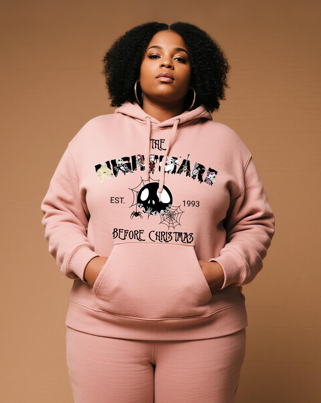 Women's Plus Size  Long Sleeve Hoodie