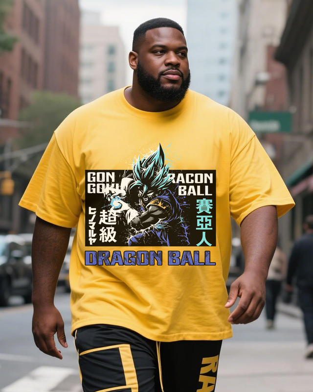Dragon Ball Plus Size Short Sleeve T-Shirt